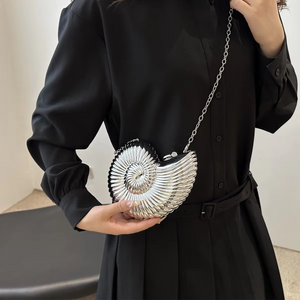 GleamShell Acrylic Sling - Silver