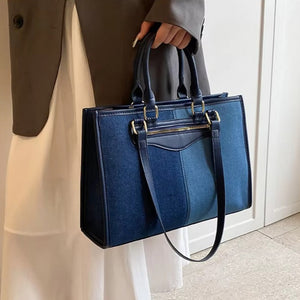 BlueVerse – The Dual Denim Tote Bag