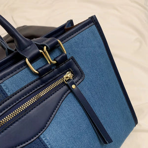 BlueVerse – The Dual Denim Tote Bag