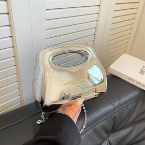 Silver Mirage Handbag